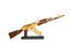 1/3 Scale Die Cast AK47 Model Rifle, Gold