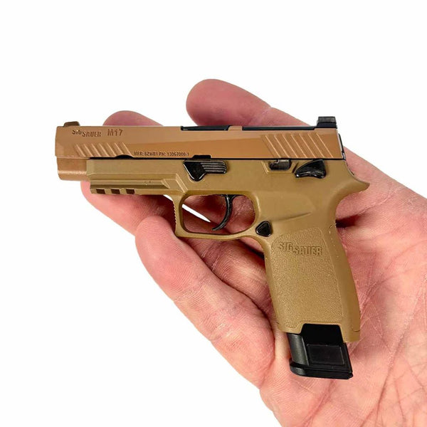 Extended magazine for mini Sig Sauer M17 model in black