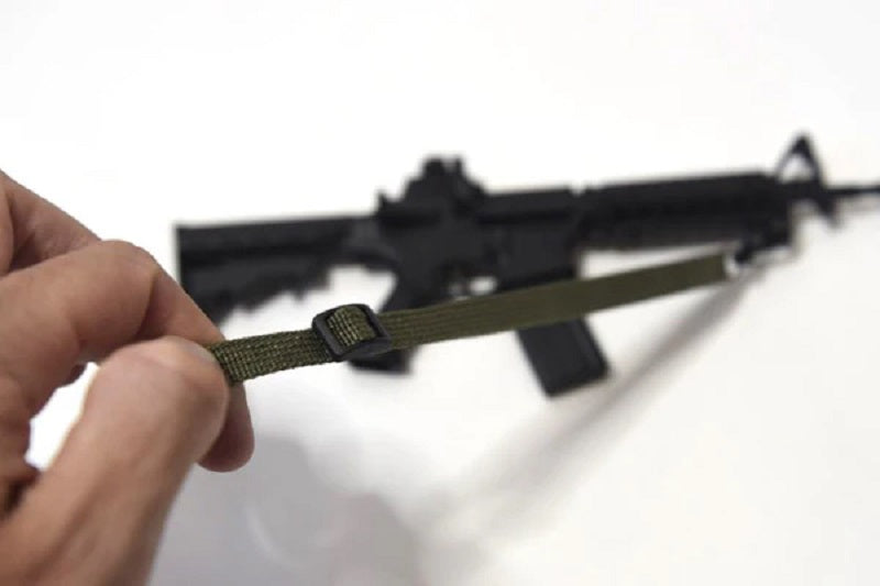 Miniature Sling, Green, Adjustable, for Mini AR & AK