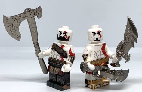 Kratos God of War Minifigures Set - Collectors World Toys Hover Image