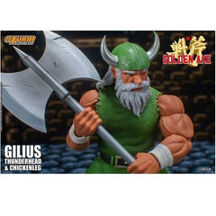 Golden Axe Gilius Thunderhead and Chicken Leg 1:12 Scale Action Figure - Collectors World Toys