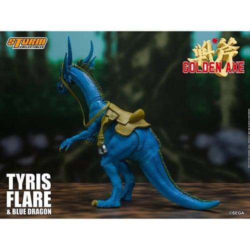 Golden Axe Tyris Flare & Blue Dragon 1:12 Scale Action Figure - Collectors World Toys