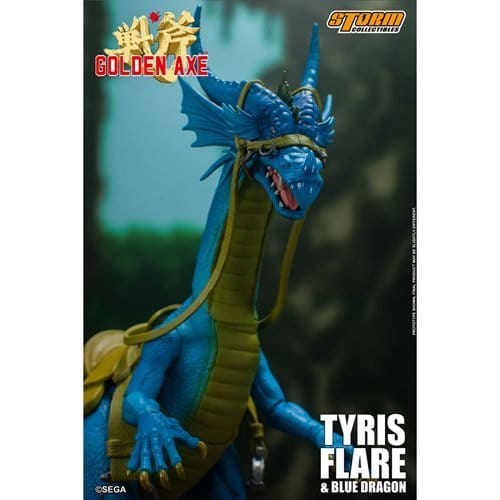 Golden Axe Tyris Flare & Blue Dragon 1:12 Scale Action Figure - Collectors World Toys