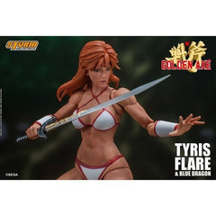 Golden Axe Tyris Flare & Blue Dragon 1:12 Scale Action Figure - Collectors World Toys