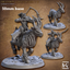 Goldhorn Cervid Riders: Sculpt D (High Elf Calvary Unit)