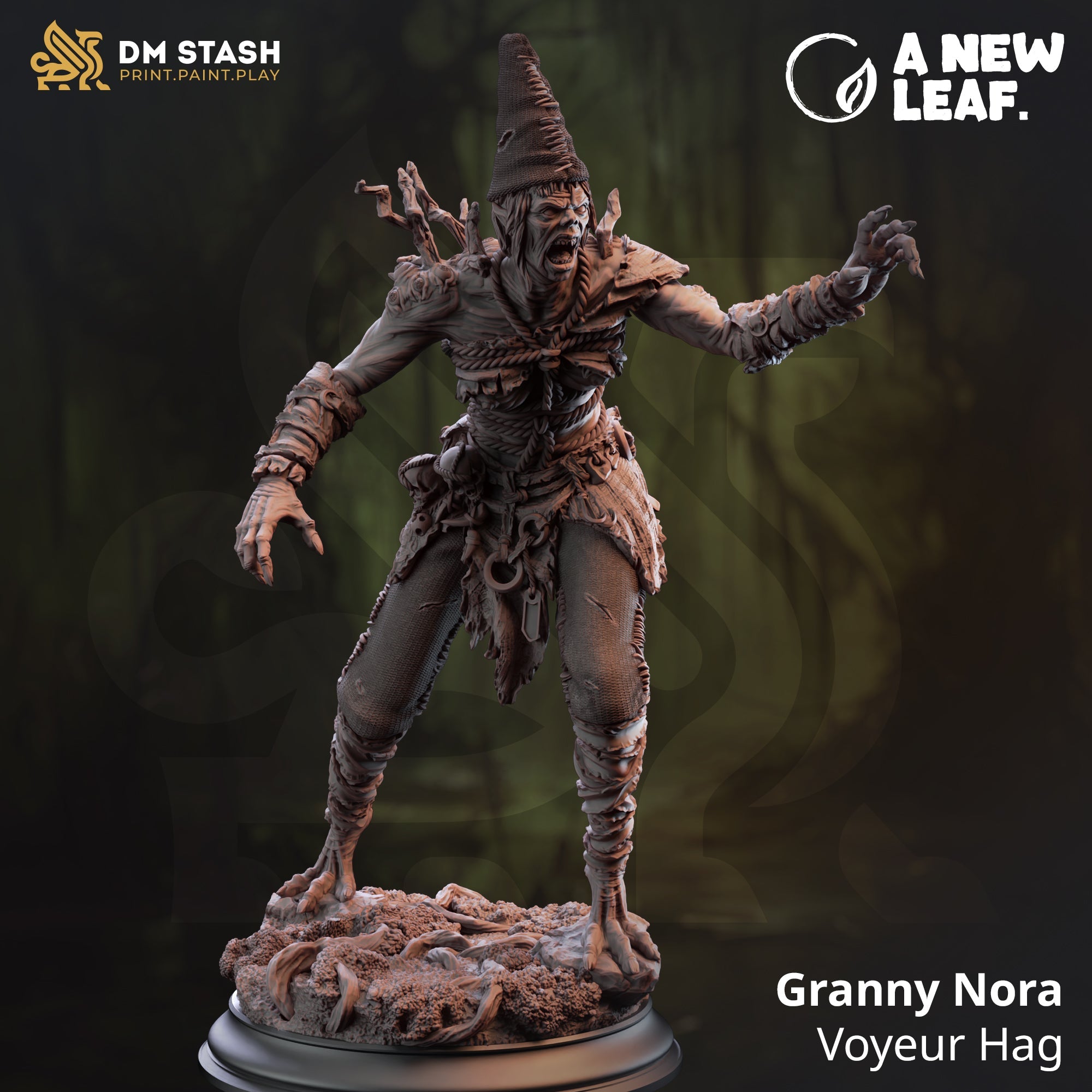 Granny Nora, Voyeur Hag (Female Forest Ghoul) Main image