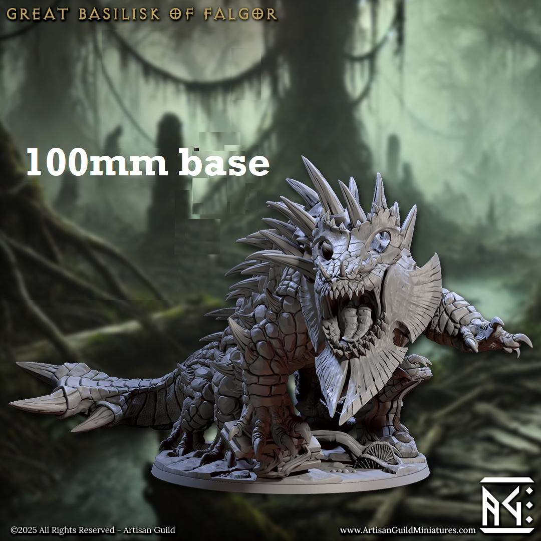 Great Basilisk of Falgor (Lizard Beast Epic Boss) Main image
