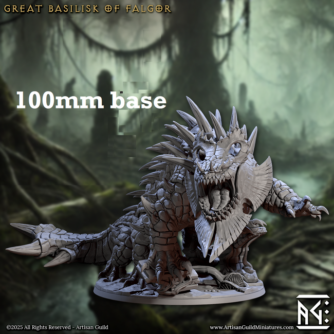 Great Basilisk of Falgor (Lizard Beast Epic Boss) Hover Image