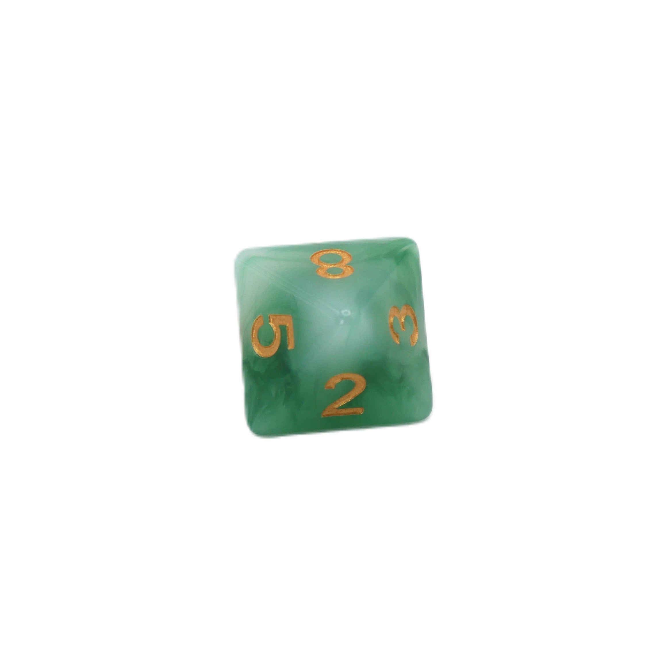Greener Pastures - 7 Piece DnD Dice Set | Acrylic RPG Gaming Dice - Collectors World Toys