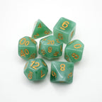 Greener Pastures - 7 Piece DnD Dice Set | Acrylic RPG Gaming Dice - Collectors World Toys