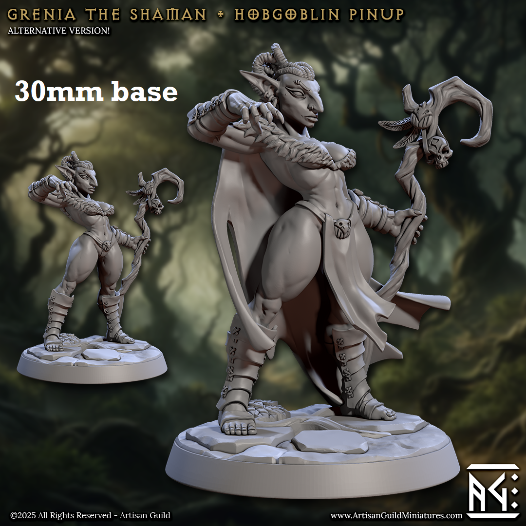 Grenia the Shaman (Female Hobgoblin Shaman)