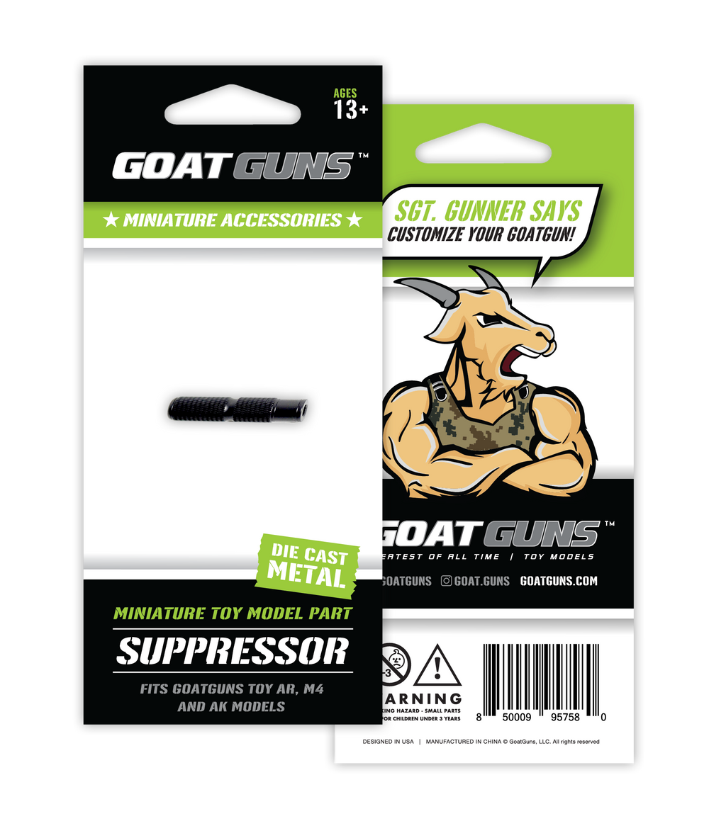 Mini Suppressor, for AR15 Models