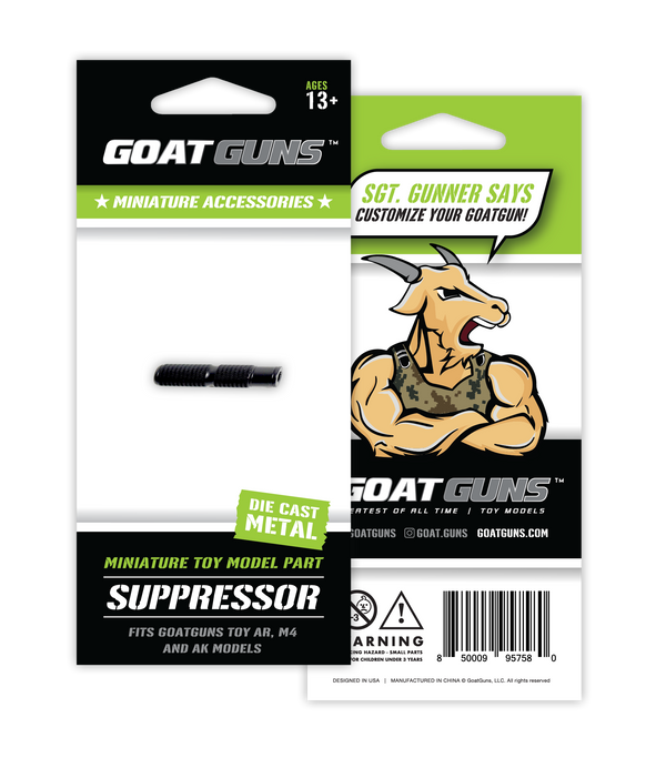 Mini Suppressor, for AR15 Models