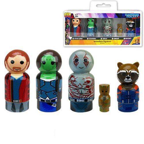 Guardians of the Galaxy Vol. 2 Pin Mate Wooden Figure Set of 5 Main image