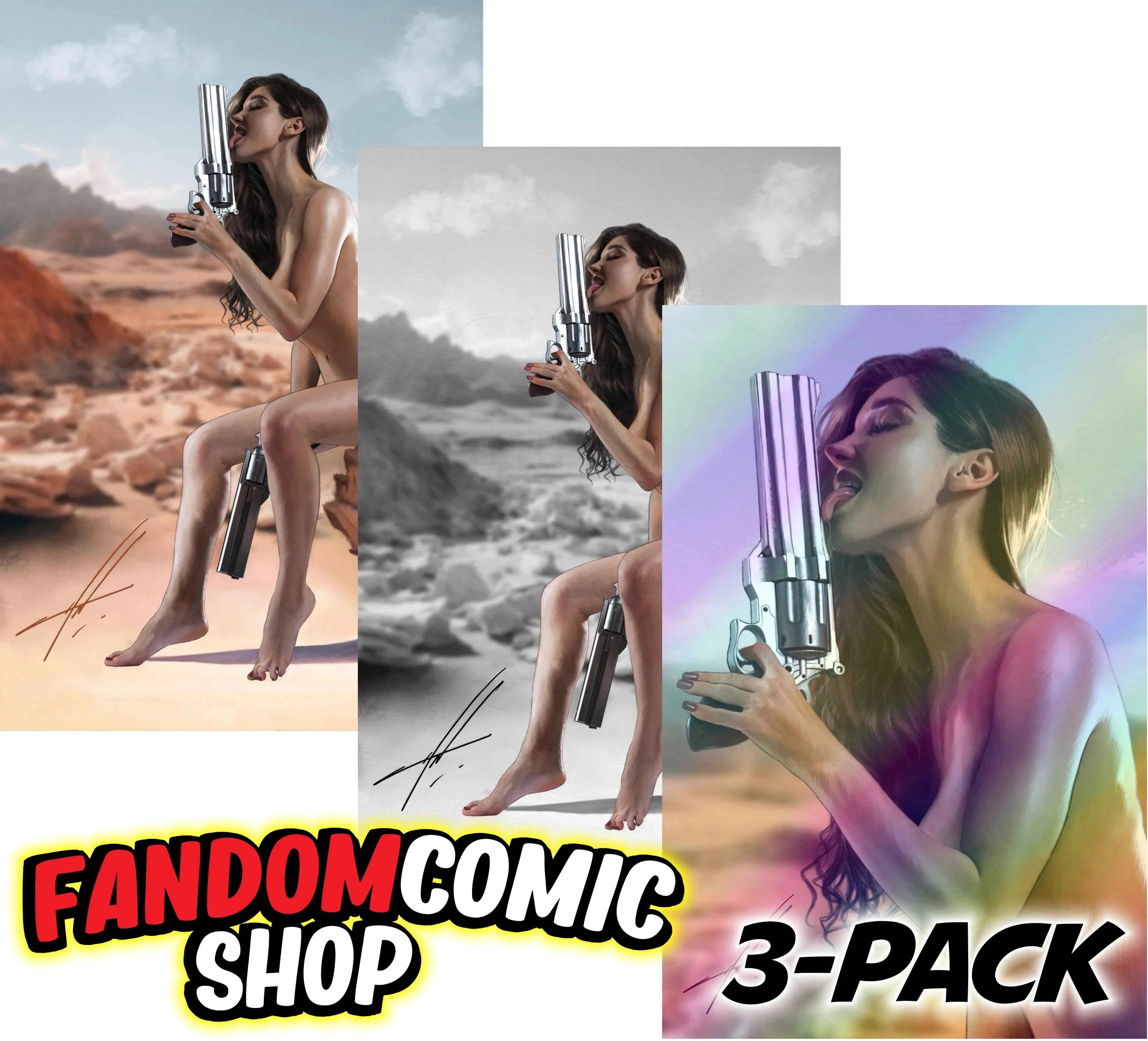 GUN HONEY: COLLISION COURSE #2 (CARLA COHEN  VIRGIN VARIANT A, B, C SET)(2024) Main image