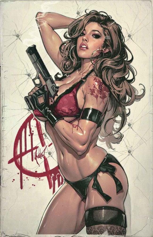 GUN HONEY: COLLISION COURSE #3 (CEDRIC POULAT EXCLUSIVE VIRGIN VARIANT B)(2024) COMIC BOOK Hover Image