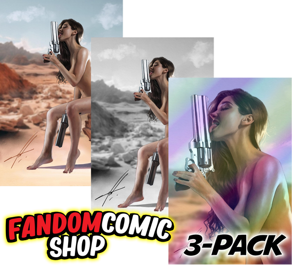 GUN HONEY: COLLISION COURSE #2 (CARLA COHEN  VIRGIN VARIANT A, B, C SET)(2024)