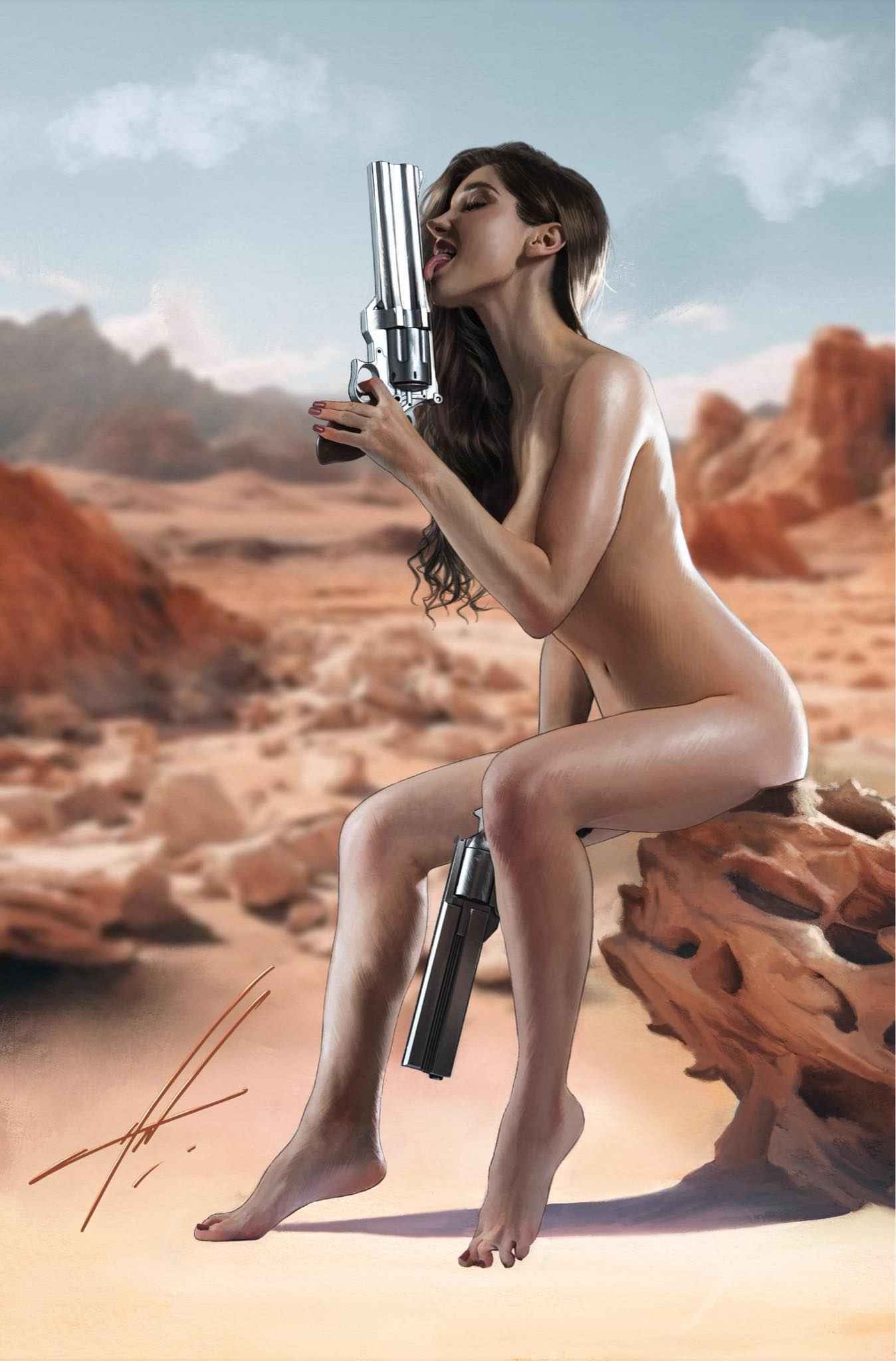 GUN HONEY: COLLISION COURSE #2 (CARLA COHEN VIRGIN VARIANT A)(2024) COMIC BOOK Main image