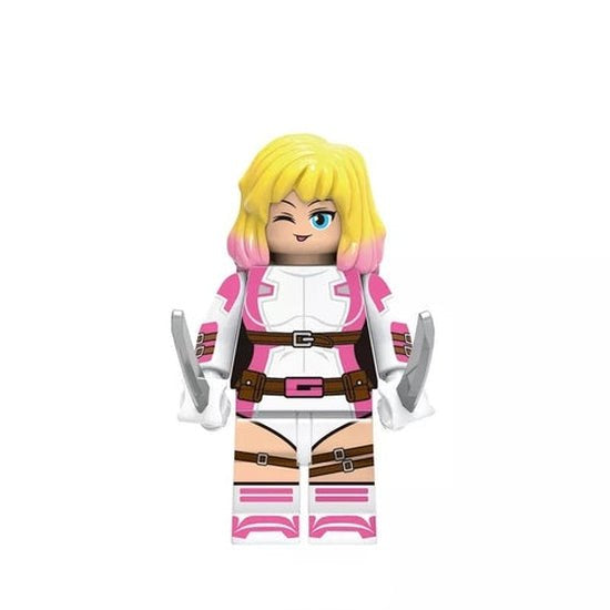 Pink Blade Hero Custom Minifig - Collectors World Toys