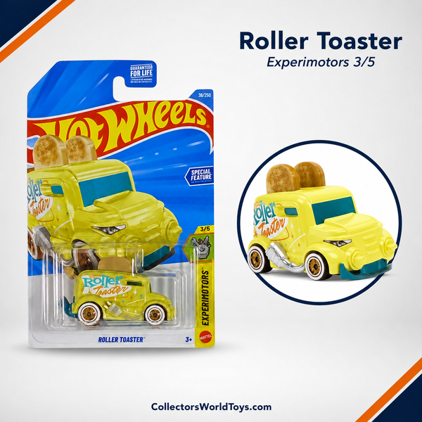 Hot Wheels Roller Toaster | Experimotors Series 3/5 - 38/250