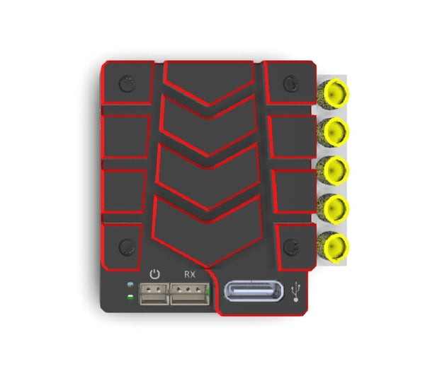 MDP 160 Drift Performance ESC, (Black/Red)
