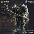 Hadrian, the Iron Colossal (Male Warforged Barbarian) -