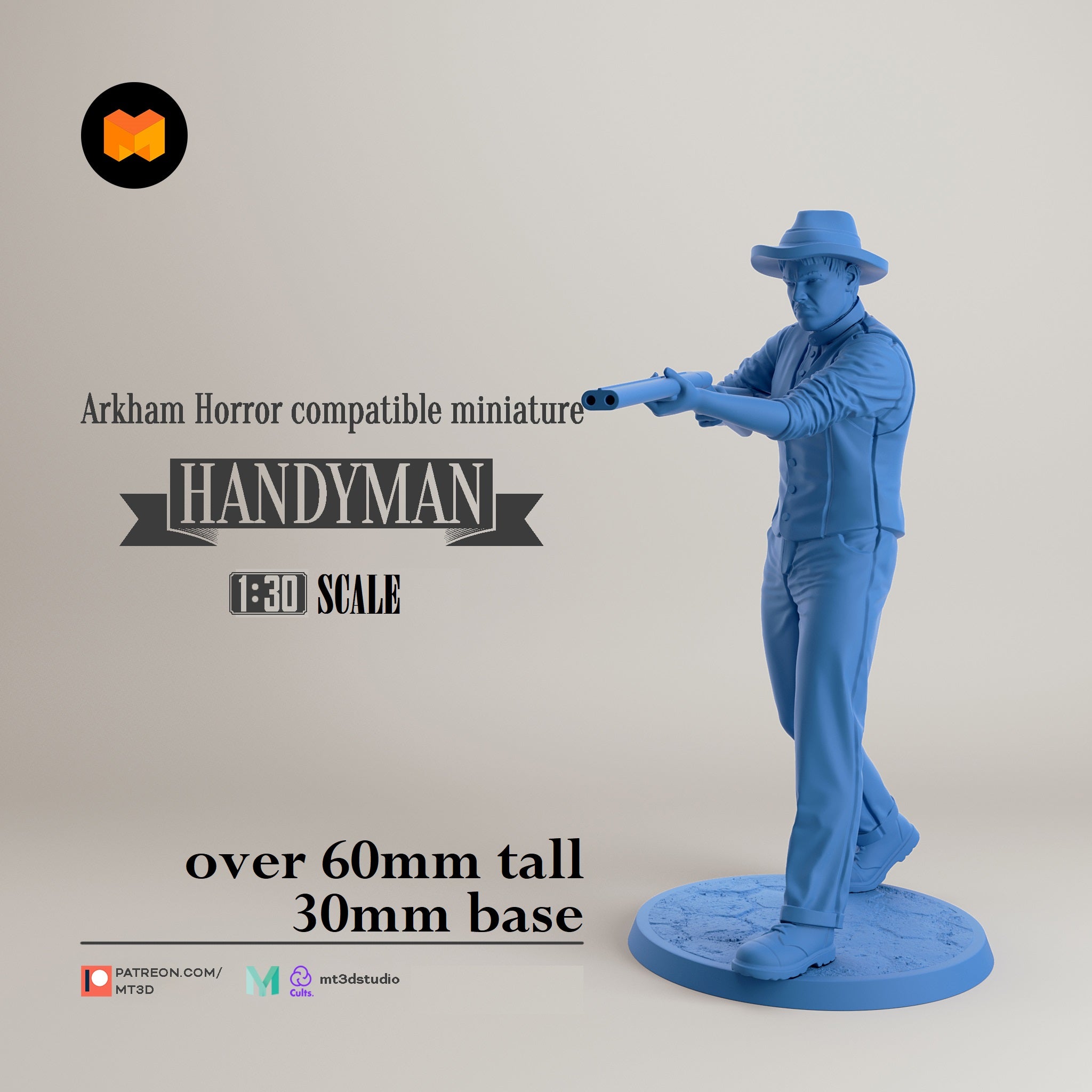 Arkham Compatible Investigator: The Handyman (Wilson Richards) Main image