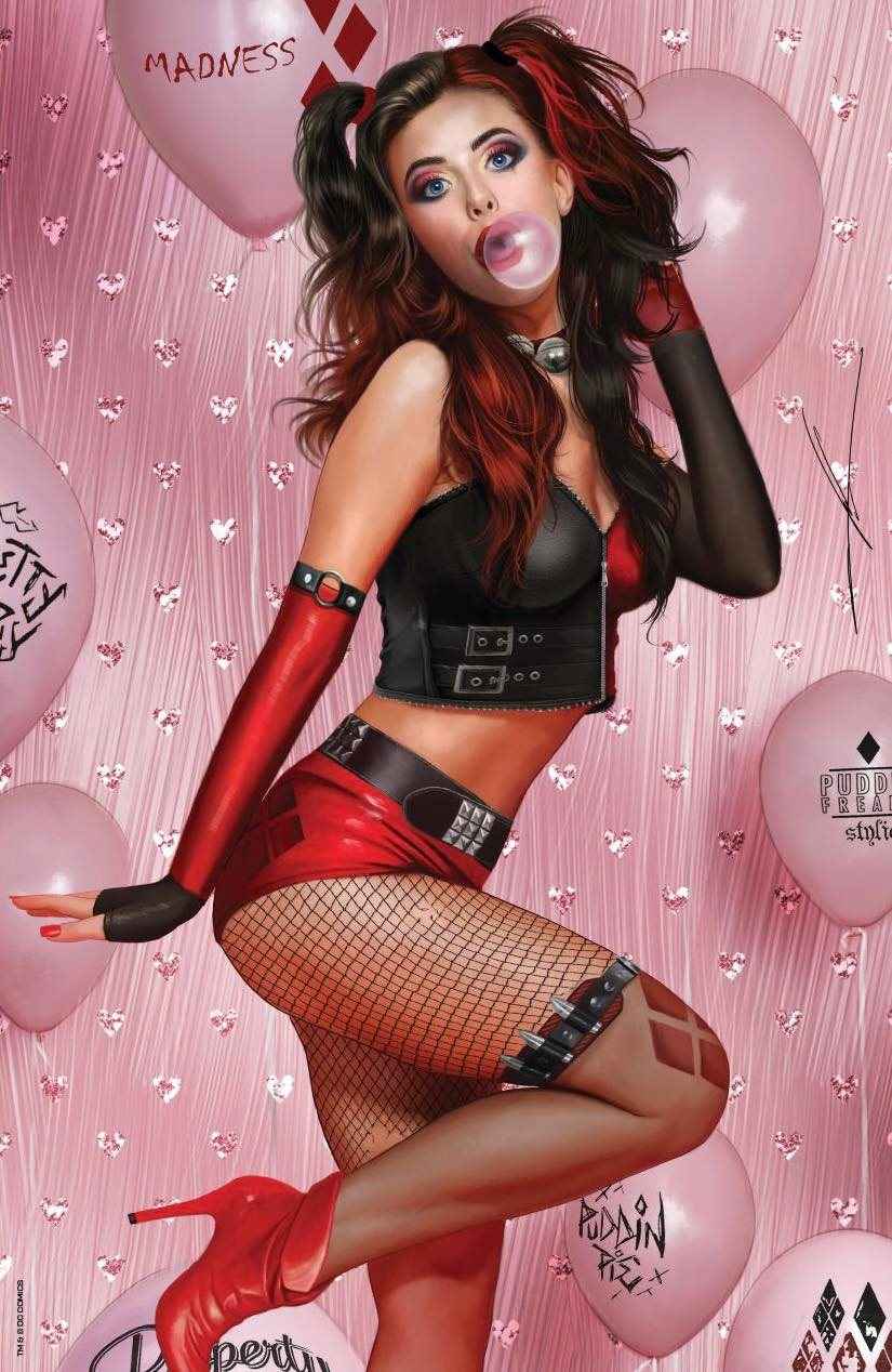 HARLEY QUINN #25 (CARLA COHEN EXCLUSIVE PINK VIRGIN VARIANT)(2022) COMIC BOOK Main image