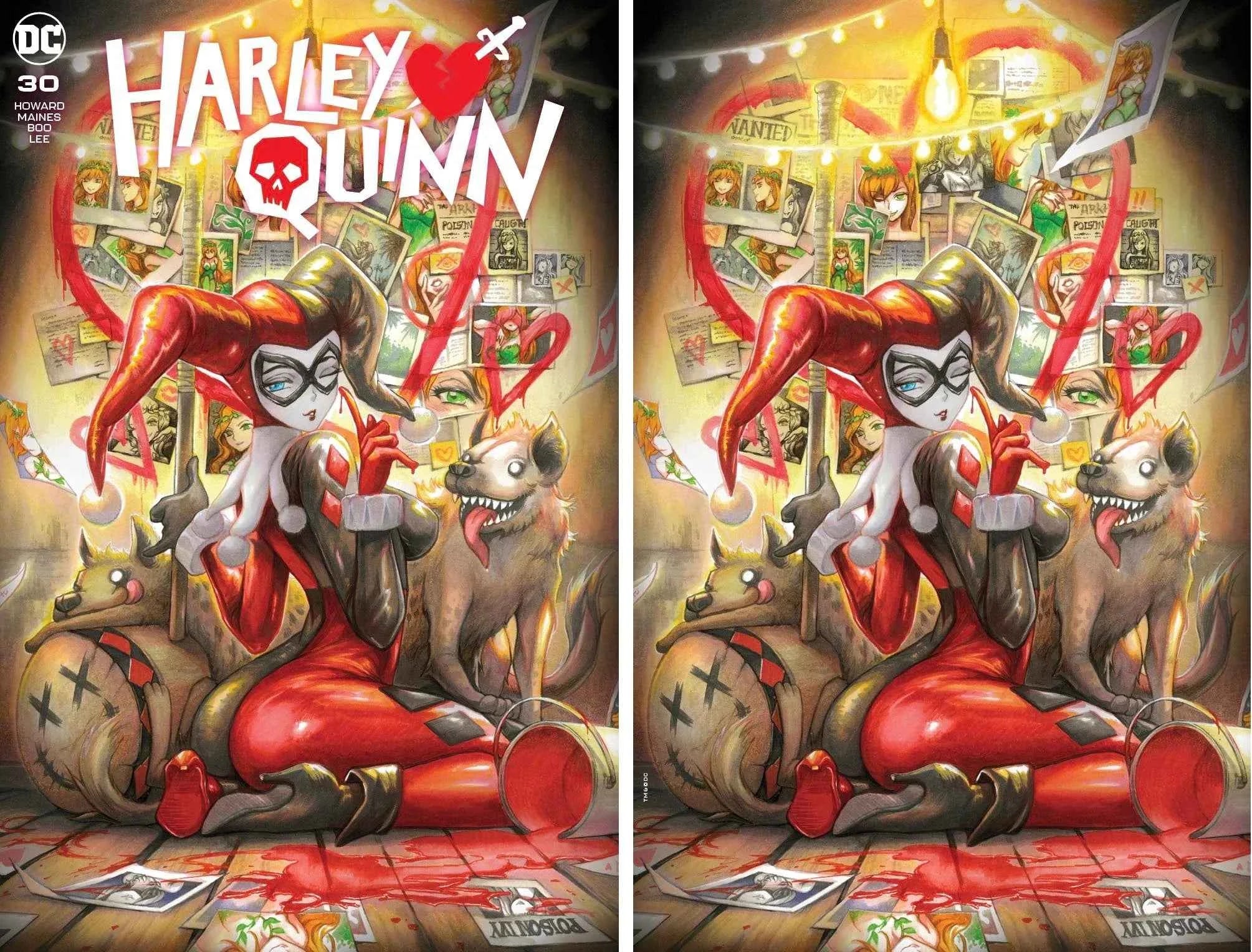 HARLEY QUINN #30 (RACHTA LIN EXCLUSIVE TRADE/VIRGIN VARIANT SET) ~ DC Comics Main image
