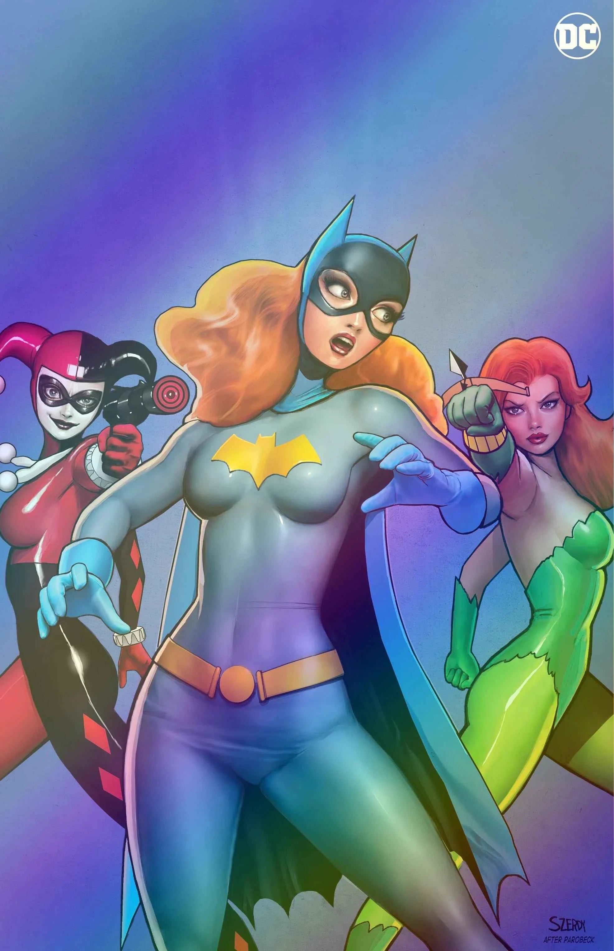 HARLEY QUINN #38 (NATHAN SZERDY EXCLUSIVE HOMAGE FOIL VIRGIN VARIANT)(2024) COMIC BOOK ~ DC Comics Main image