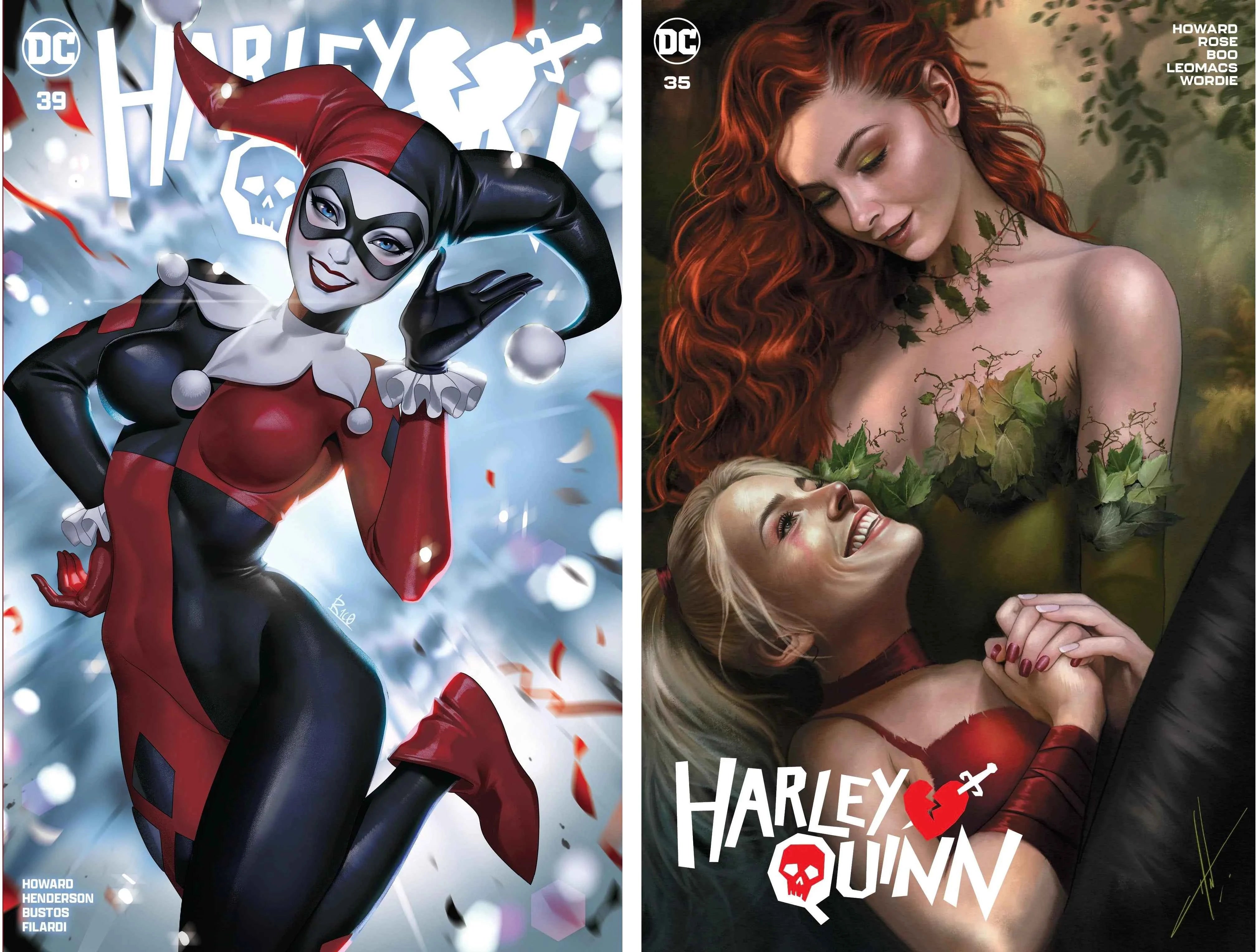 HARLEY QUINN #35/#39 (R1C0/CARLA COHEN EXCLUSIVE VARIANT SET)(2024) ~ SPECIAL DEAL! Main image