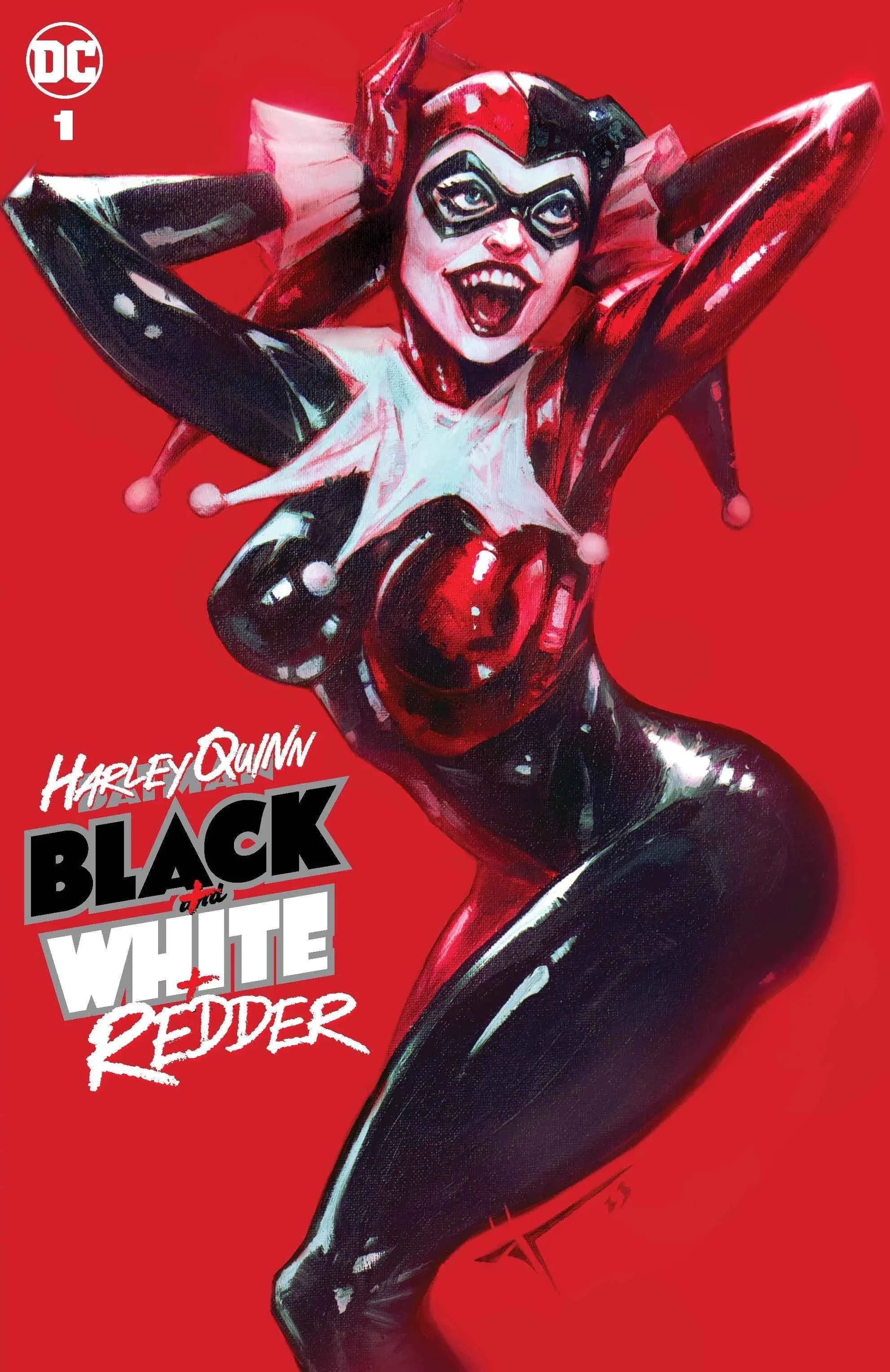 HARLEY QUINN: BLACK WHITE REDDER #1 (IVAN TAO EXCLUSIVE VARIANT)(2023) COMIC BOOK ~ DC Comics Main image