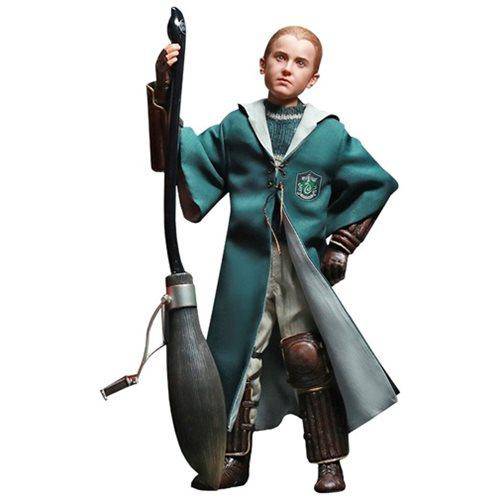 Harry Potter Chamber Of Secrets Quidditch Draco Malfoy 1:6 Scale Action Figure Hover Image