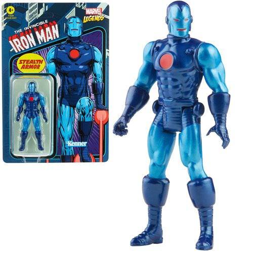 Marvel Legends Retro 375 Collection 3 3/4-Inch Action Figure - Select Figure(s) Stealth Iron Man
