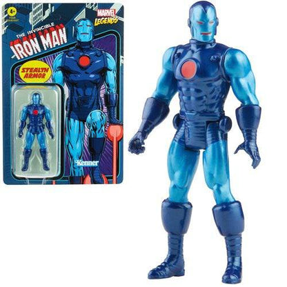 Marvel Legends Retro 375 Collection 3 3/4-Inch Action Figure - Select Figure(s) Stealth Iron Man