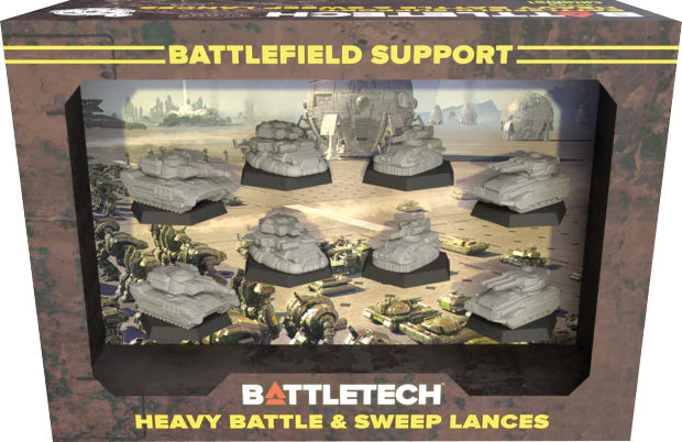 Battlefield Support - Heavy Battle & Sweep Lances - Collectors World Toys Hover Image