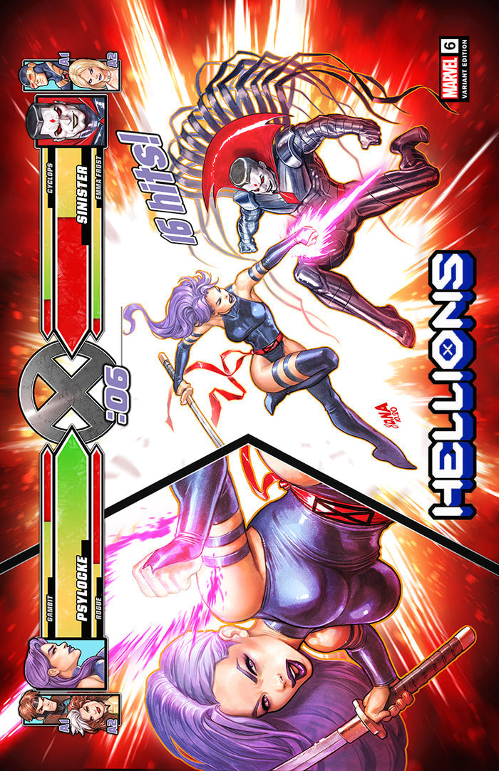 [SIGNED by David Nakayama] HELLIONS #6 UNKNOWN COMICS DAVID NAKAYAMA EXCLUSIVE VAR XOS (11/30/2022) - Collectors World Toys