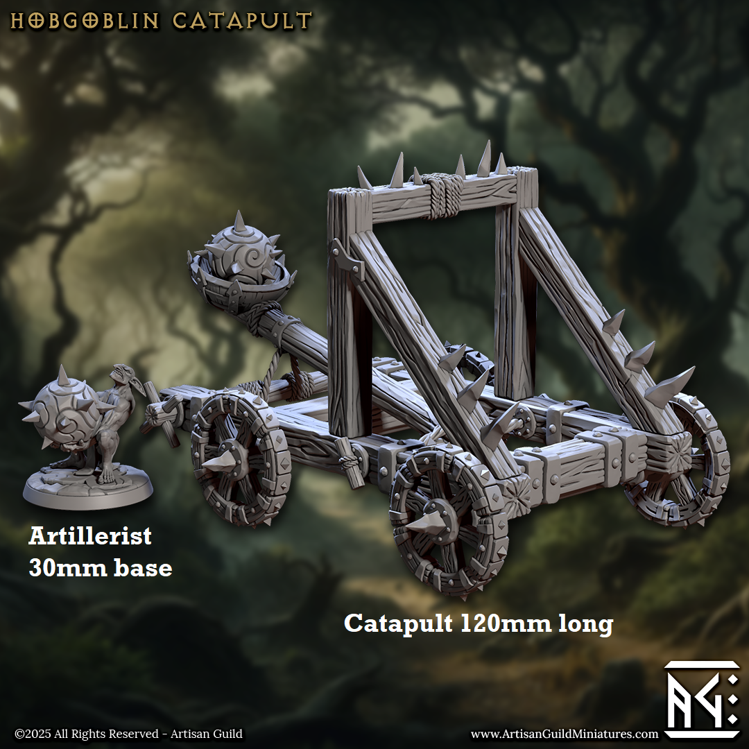 Hobgoblin Catapult (Siege Weapon Terrain) Main image