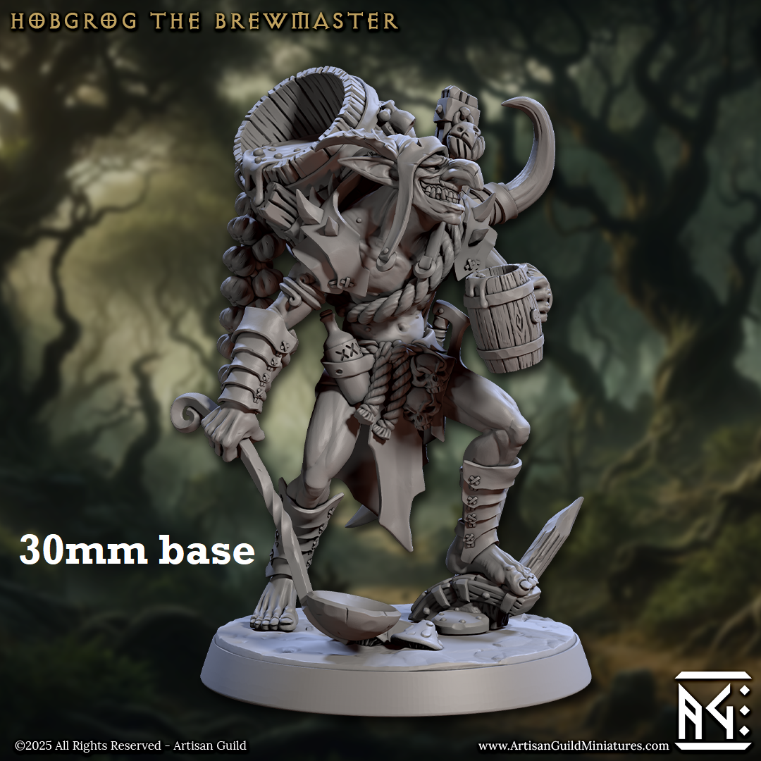 Hobgrog the Brewmaster (Male Hobgoblin Alchemist)