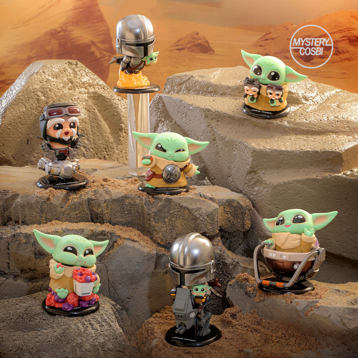 The Mandalorian and Grogu Cosbi Collection Blind Box Main image