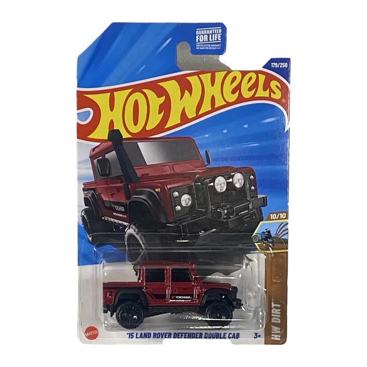 Hot Wheels '15 Land Rover Defender Double Cab - HW Dirt 10/10 Main image