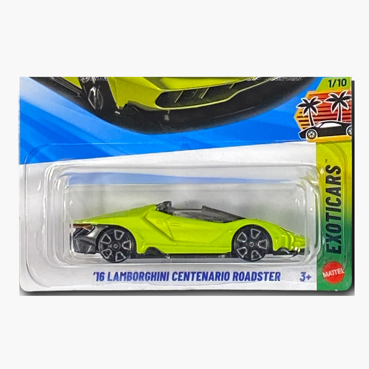 Hot Wheels '16 Lamborghini Centenario Roadster | Exoticars Series 1/10 Secondary image