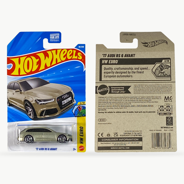 Hot Wheels '17 Audi RS 6 Avant | Euro Series 2/10