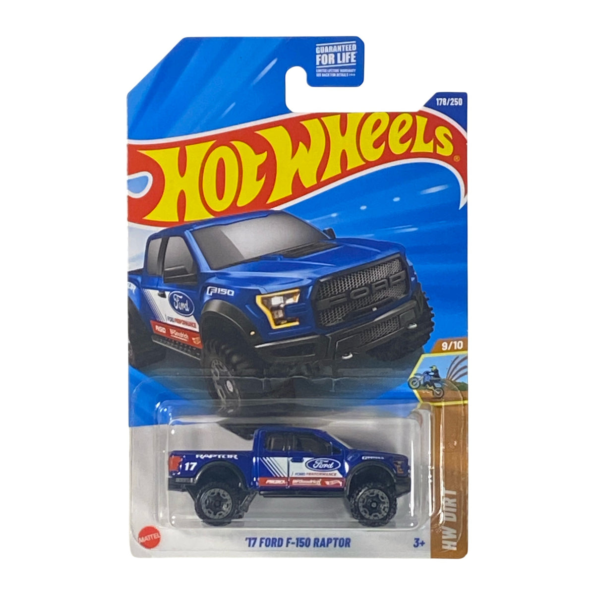 Hot Wheels '17 Ford F-150 Raptor - HW Dirt 9/10