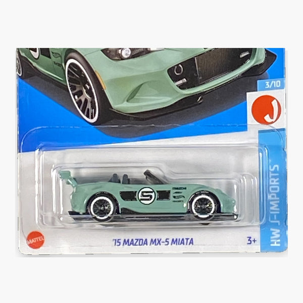 Hot Wheels '15 Mazda MX-5 Miata | J-Imports Series 3/10