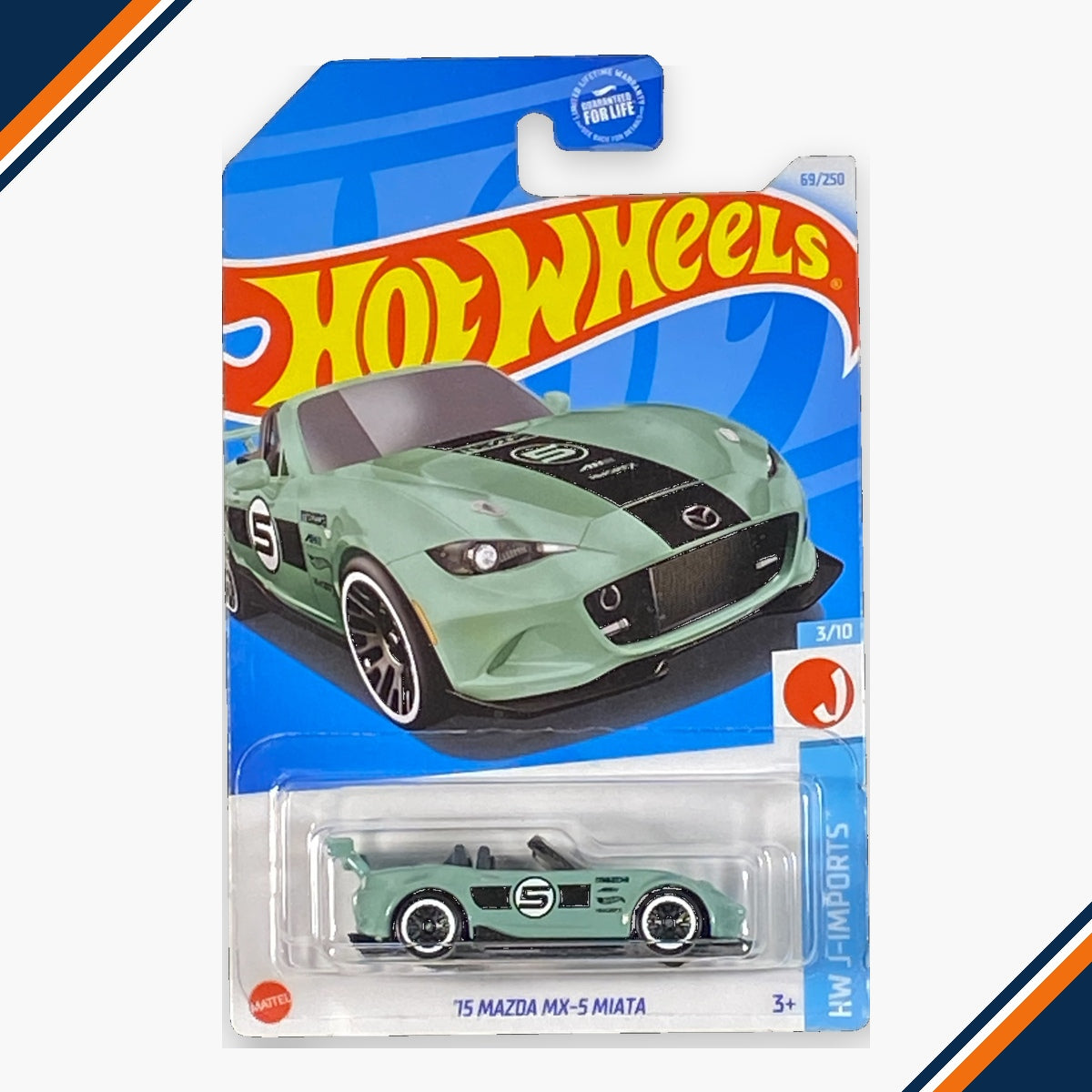Hot Wheels '15 Mazda MX-5 Miata | J-Imports Series 3/10 Main image