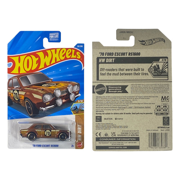 Hot Wheels '70 Ford Escort RS1600 - HW Dirt 3/10