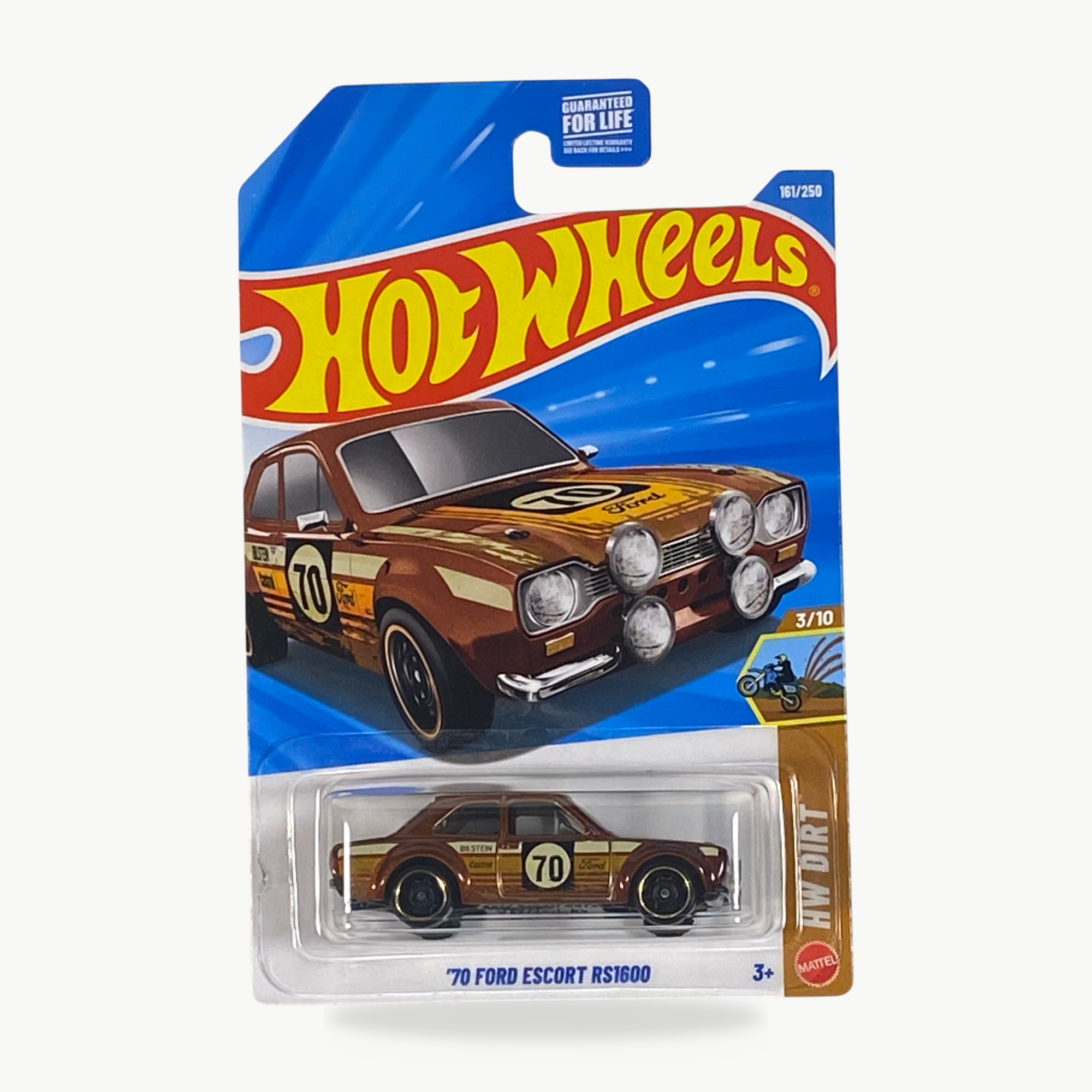 Hot Wheels '70 Ford Escort RS1600 | Dirt Series 3/10 Main image