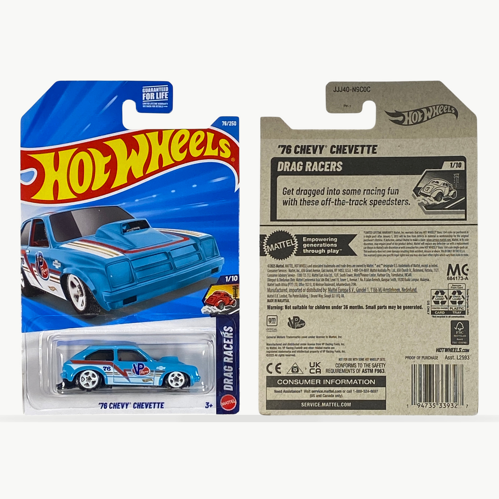 Hot Wheels '76 Chevy Chevette | Drag Racers Series 1/10