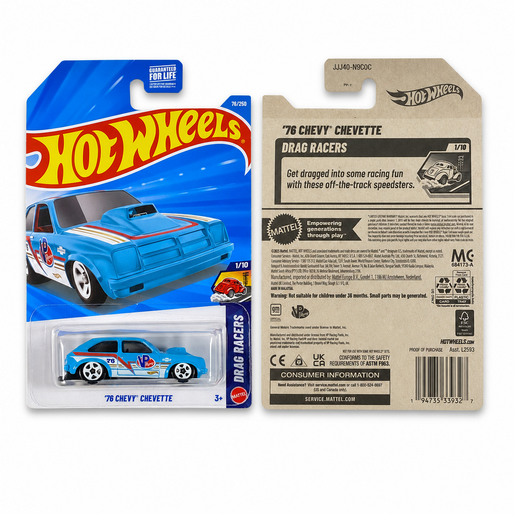 Hot Wheels '76 Chevy Chevette | Drag Racers Series 1/10